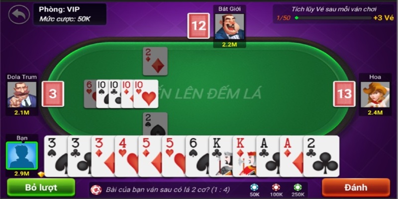 Mẹo chinh phục game tiến lên đếm lá siêu hiệu quả