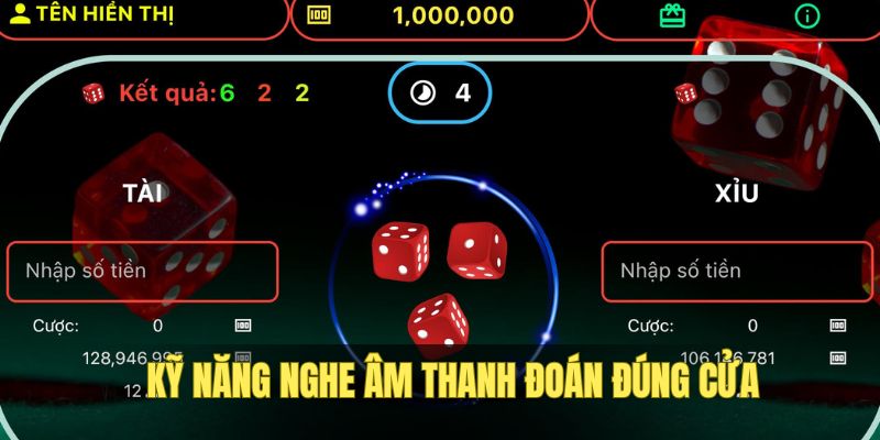 Kỹ năng nghe âm thanh quân vị để cược thắng