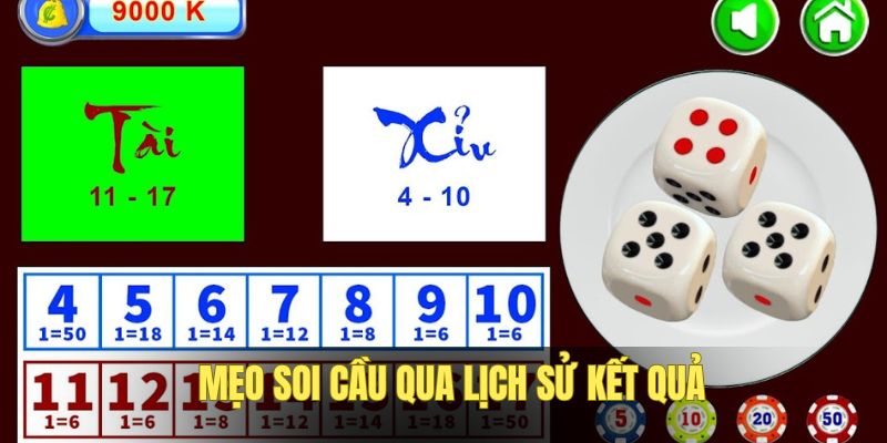 Mẹo Tài Xỉu online soi cầu hiệu quả